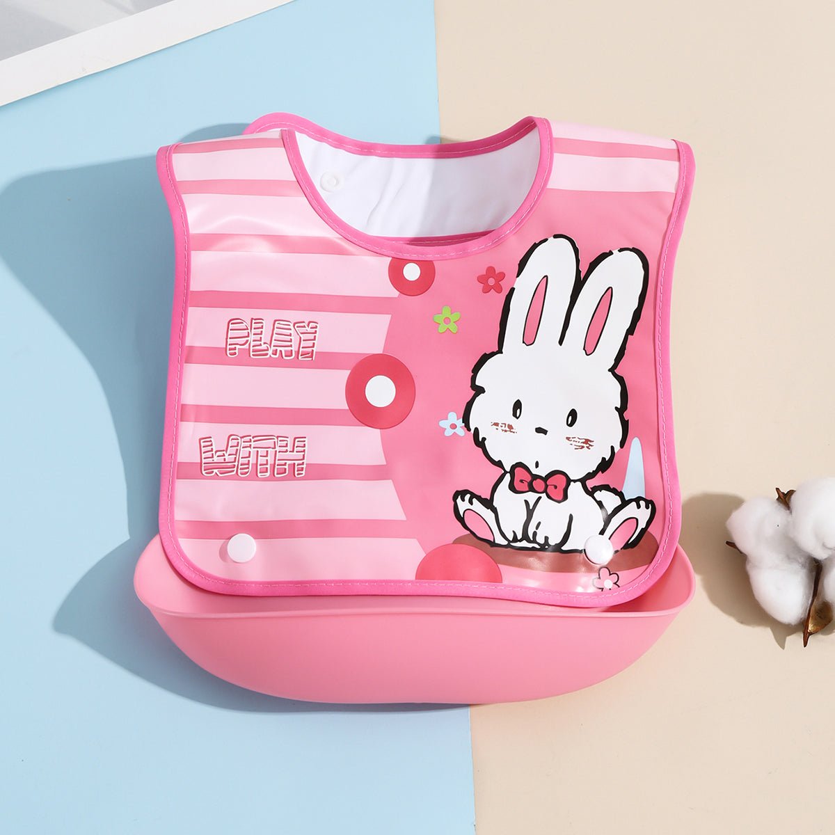 Bavoir-bebe-FILOWA-rose