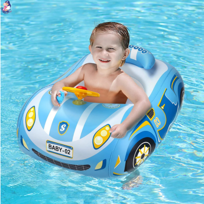 Bouee-piscine-pour-bebe-VOITURE-confortable