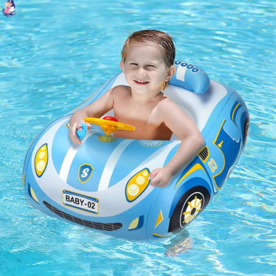 Bouee-piscine-pour-bebe-VOITURE-enfant