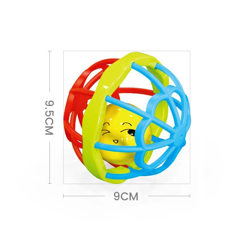 Hochet en caoutchouc souple pour bebe soft ball caracteristique