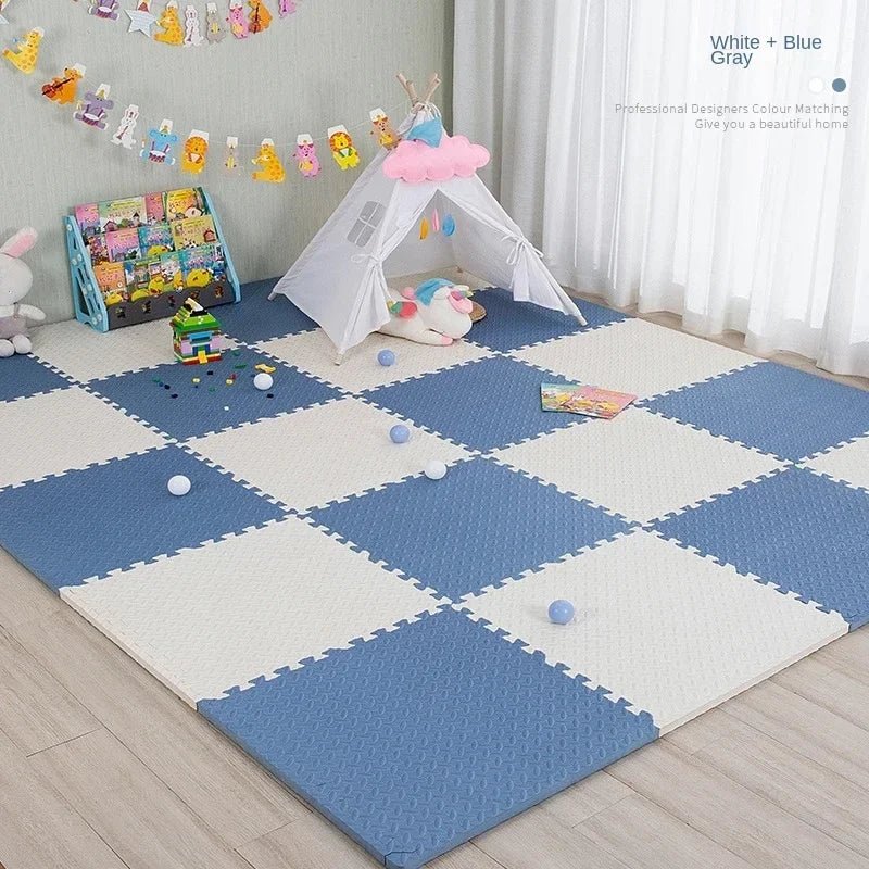 Tapis-d-eveil-BABY-LOL-blanc-et-bleu