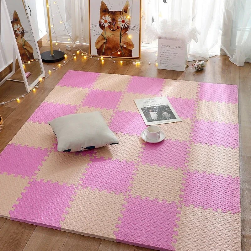 Tapis-d-eveil-BABY-LOL-rose-et-beige