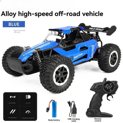Voiture telecommandee enfant alloy speed bleu