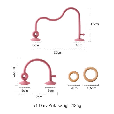 anneau de dentitions rose