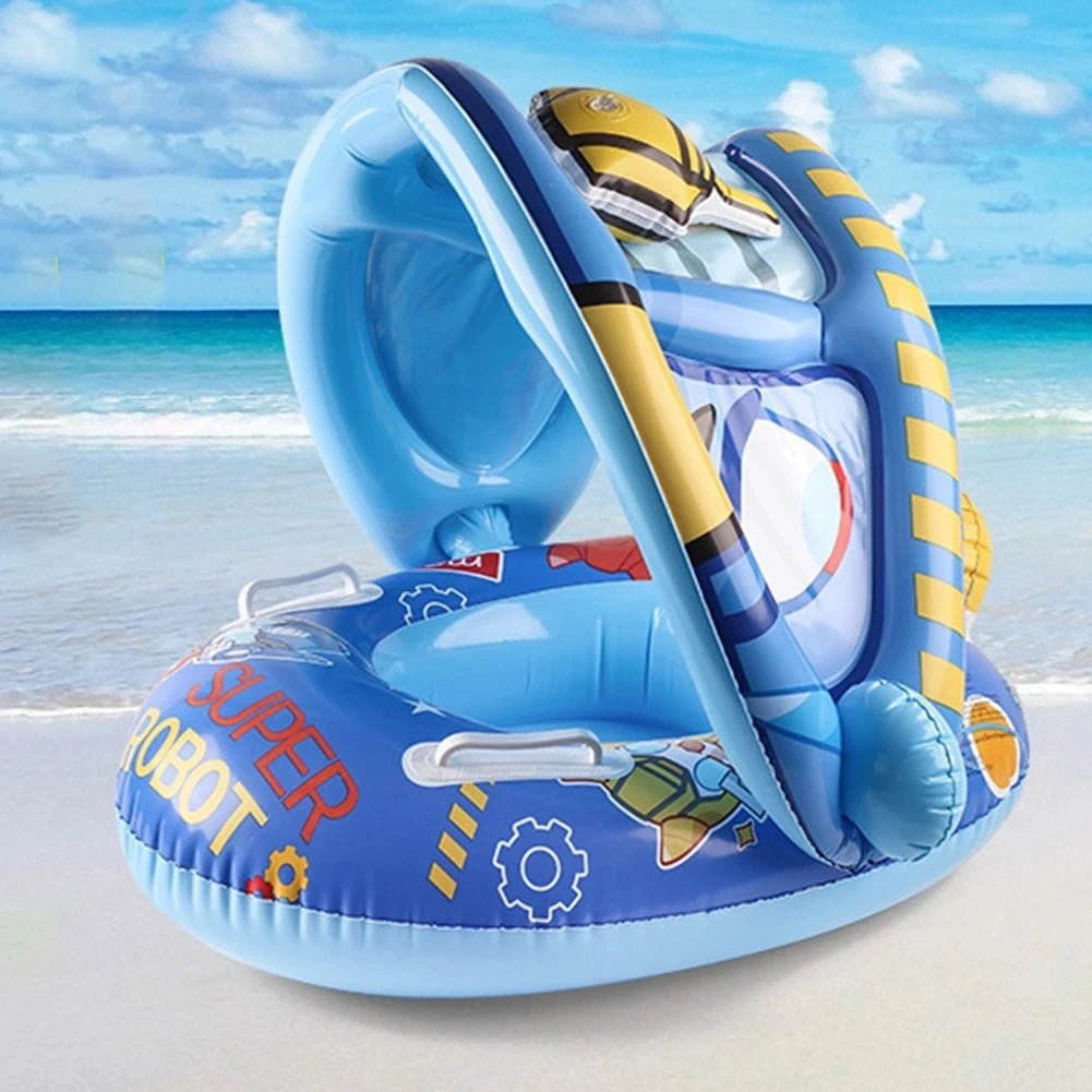 anneau-de-natation-gonflable-pour-enfants-bleu