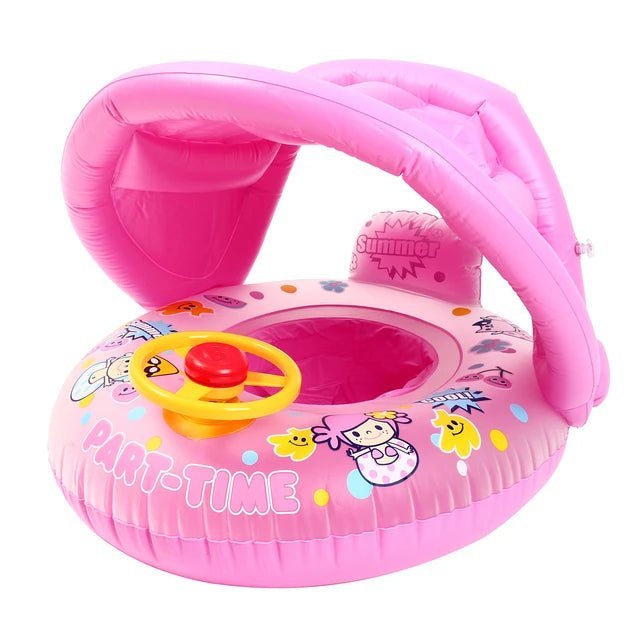anneau-de-natation-gonflable-pour-enfants-rose-clair