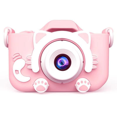 appareil photo enfant taikoul chat rose