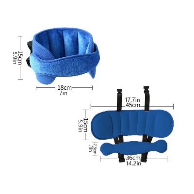 appui tete pour siege auto stohua bleu
