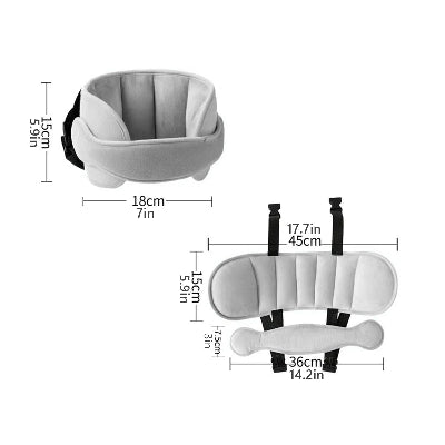 appui tete pour siege auto stohua gris