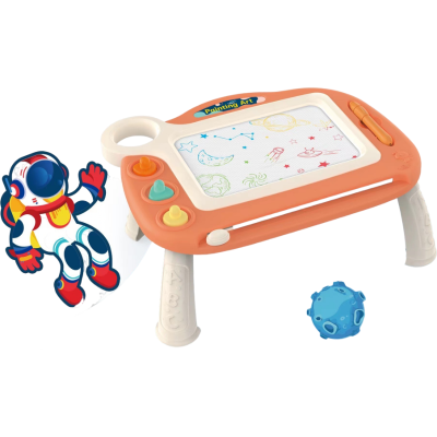 ardoise magique pour enfants drawing orange