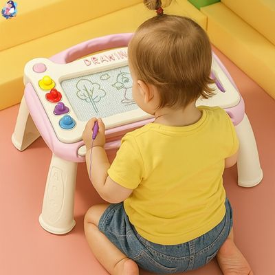 ardoise magique pour enfants drawing quatre tampons colorees