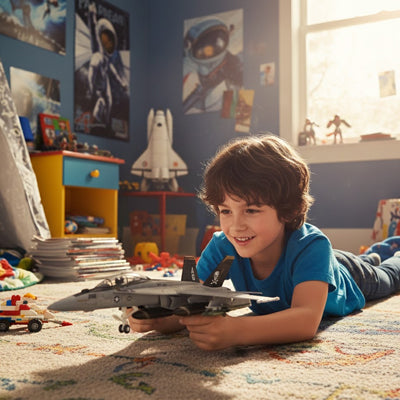 avion jouet encourage l autonomie