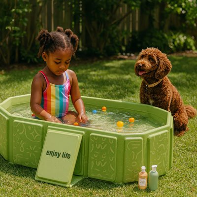 baignoire bebe utilisation possible exterieur
