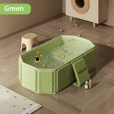 baignoire bebe vert