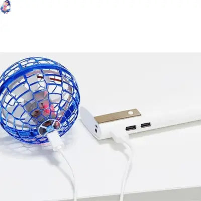 Balle volante lumineuse gyroscopique avec lumières LED multicolores