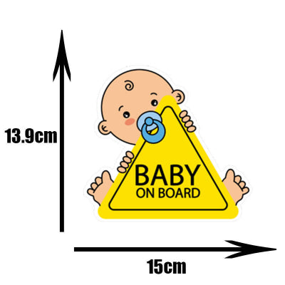 bebes a bord tuning cartoon jaunes