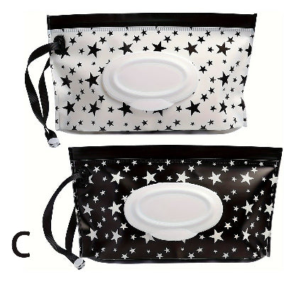 boite a lingettes blanc et noir
