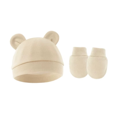 bonnets bebes beige