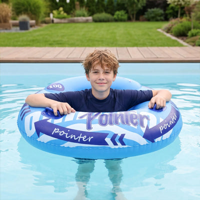 bouee piscine bleu