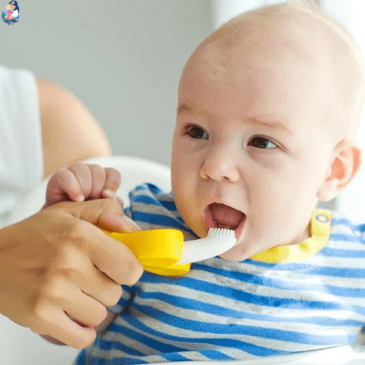 brosse a dent bebe banane safe toddle nettoyage optimale