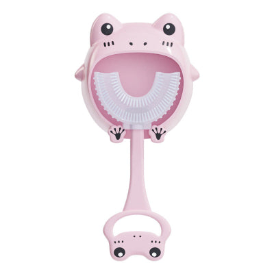 brosse a dent bebe brush rose