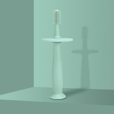 brosse a dent bebe mushie vert