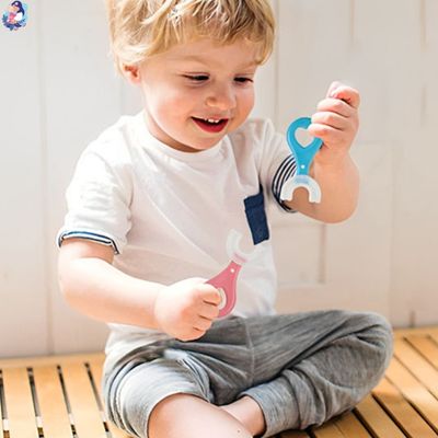 brosse a dent bebe santis silicone qualite alimentaire