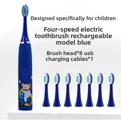 brosse a dent electrique enfant bulk shaker bleu fonce
