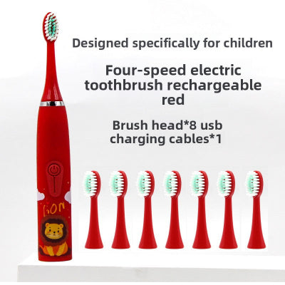 brosse a dent electrique enfant bulk shaker rouge