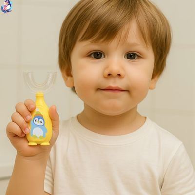 brosse a dents enfant brush poignee ergonomique