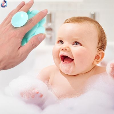 brosse cheveux pour bebe shower brush prevention des croutes de lait