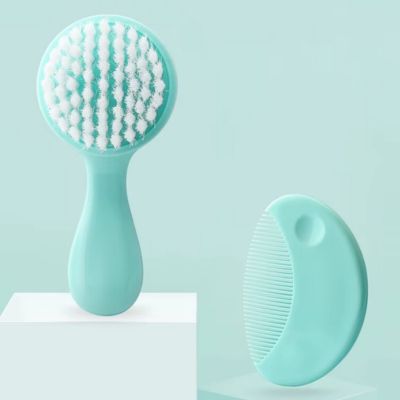 brosses cheveux pour bebes bleu
