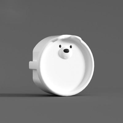 cache prise babytect blanc