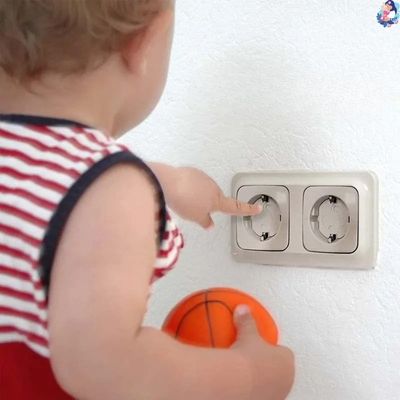 cache prise homybaby systeme rotatif