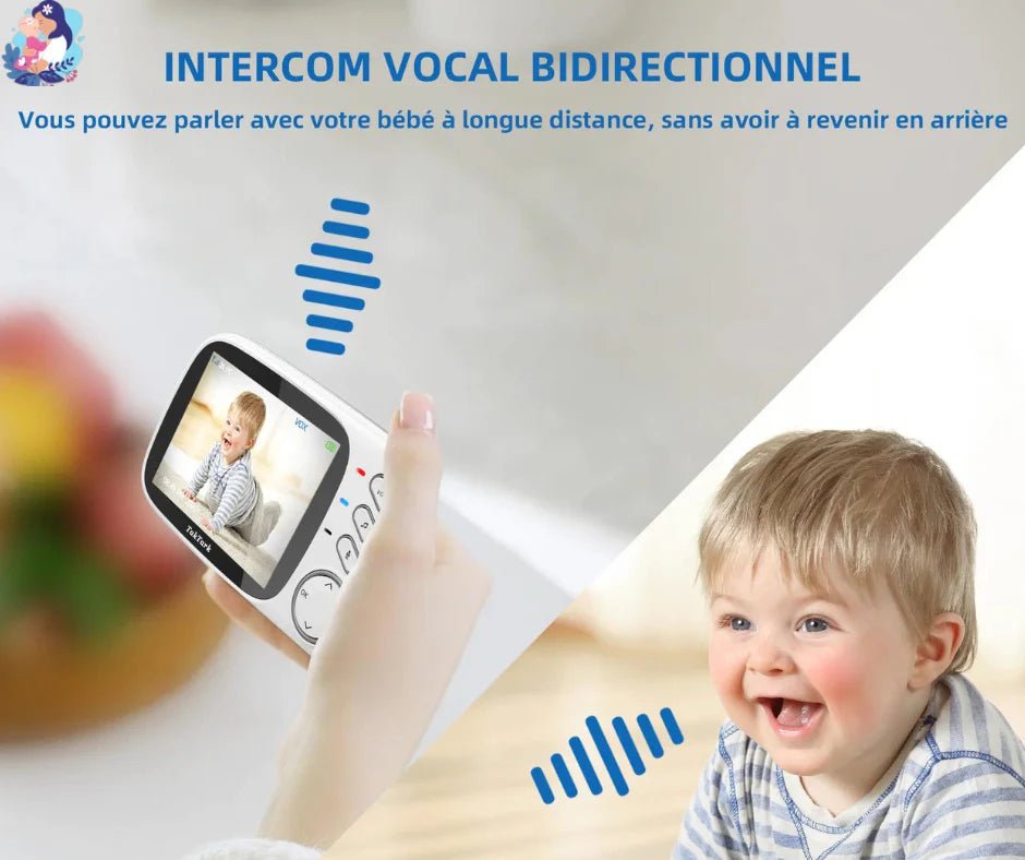 Caméra bébé BABYPHONE™ - bebemam.com