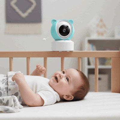camera bebe berceuse integree