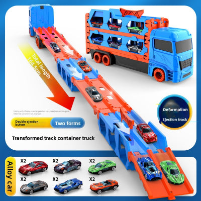 camion jouet hight speed bleu