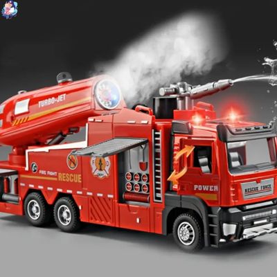 camion pompier jouet fire truck favorise son imagination