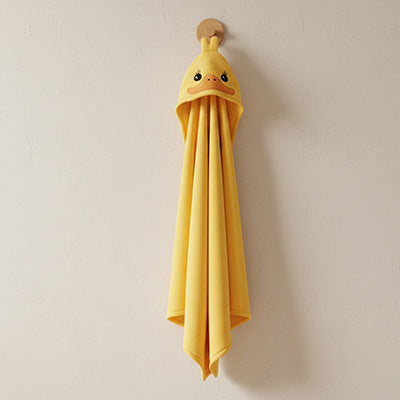 cape de bain bebe matiere absorbante