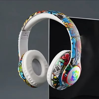 casque audio blanc