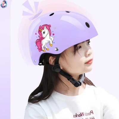 casque-velo-bebe-licorne-respirant