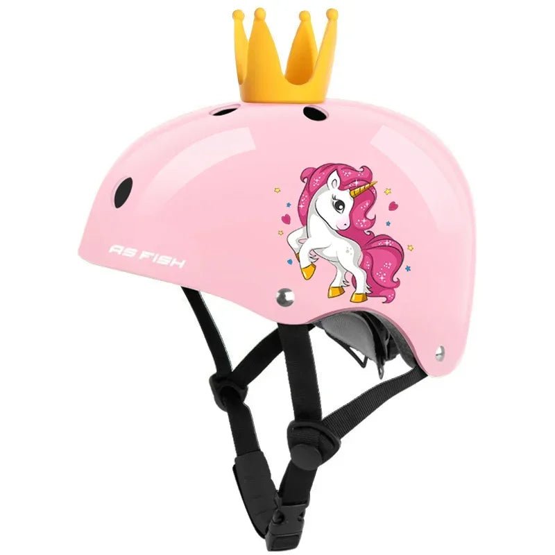 casque-velo-bebe-licorne-rose
