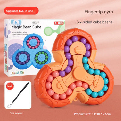 casse tete magic bean orange clair