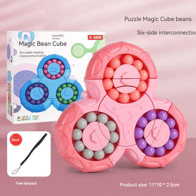casse tete magic bean rose clair