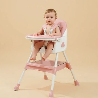 chaise haute evolutive harnais