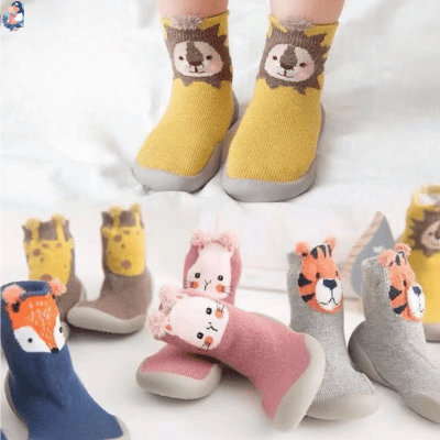 Chaussure, chaussettes de sol pour bébés PREWALKER™ - bebemam.com