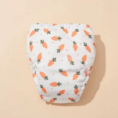 couche lavable bebe carotte