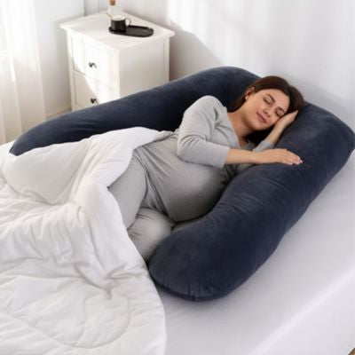 coussin de grossesse noir