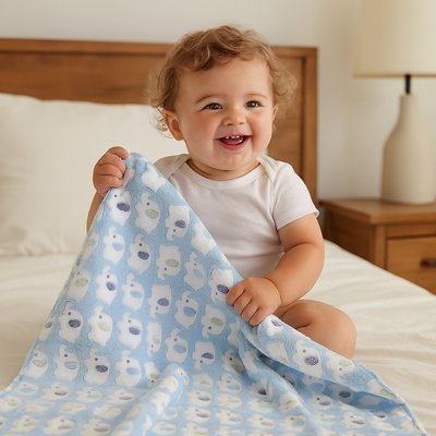 couverture bebe baby eleph conserve sa forme