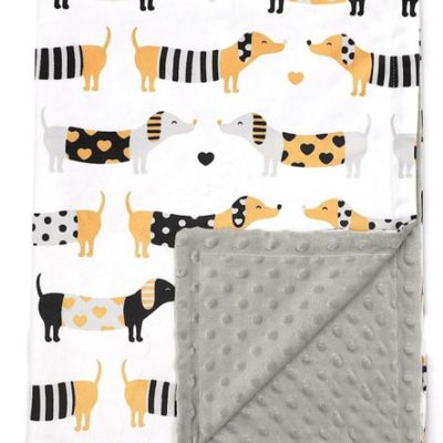 couverture bebe surackey chiot